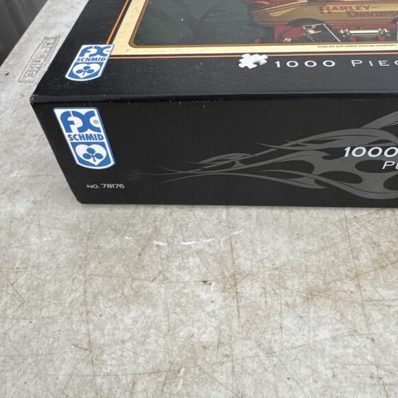 FX Schmid Harley Davidson “The Art Of Motorcycles 1000 Piece Jigsaw Puzzle - Picture 6 of 8